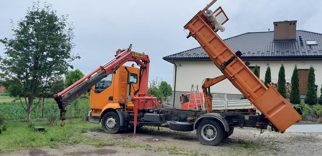 usługi hds wywrotka 15 t transport kruszyw