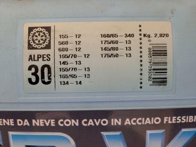 Łańcuchy śniegowe Simaka Alpes 30