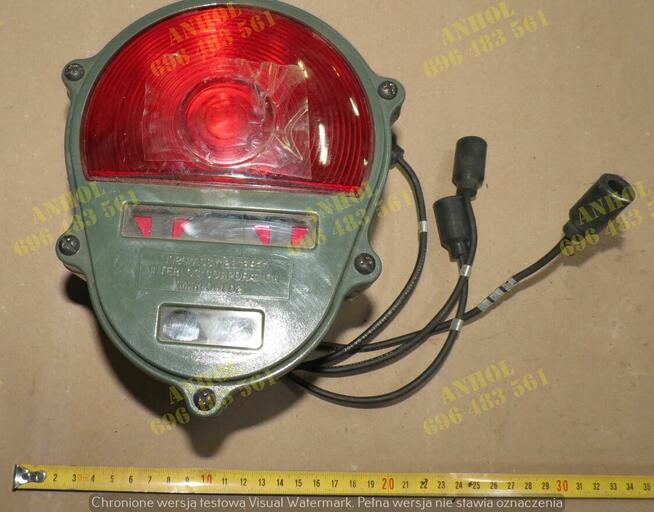 LAMPA tylna czerwona do HUMVEE