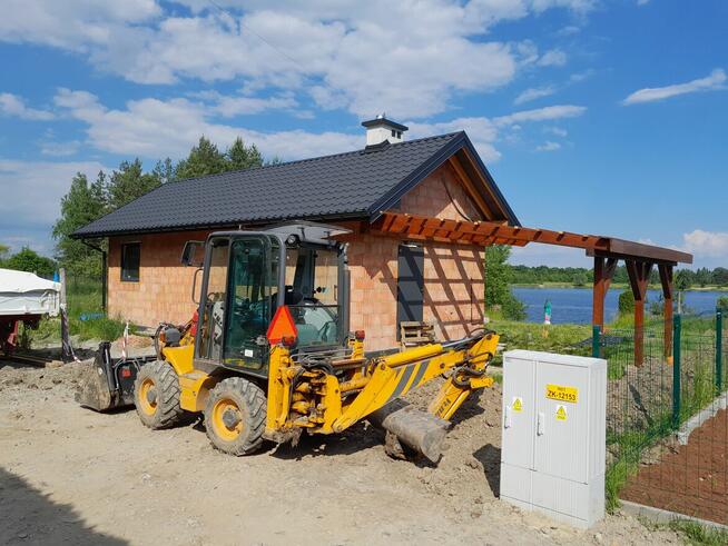 Koparko-ładowarka mała