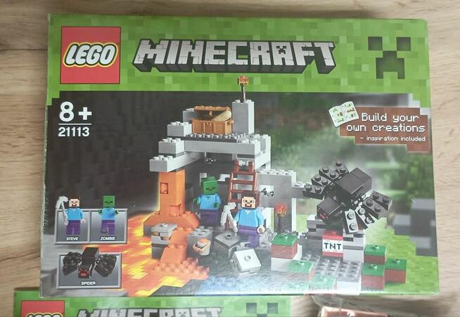 Klocki LEGO Minecraft 21113 Jaskinia