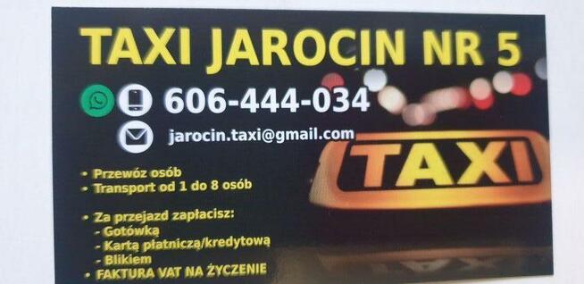 Taxi Jarocin Jacek Filipiak 608-231-333