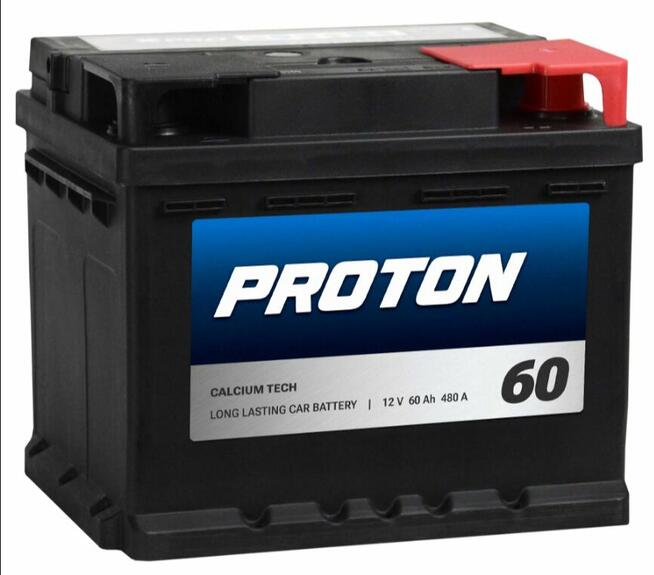 Akumulator rozruchowy PROTON 60Ah 480A Niski