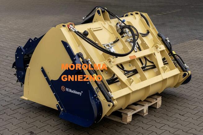 Łyżka ślimakowa do zadawania pasz z frezem hydr. KOŁASZEWSKI