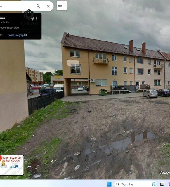 Działka budowlana centrum Łap
