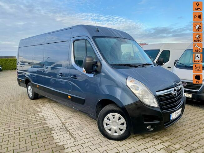 Opel Movano SALON PL / 163KM / VOLL / MAXI XXXL / TEMPOMAT / NAVI / GWARANCJA