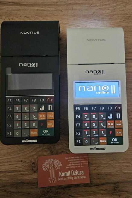 Kasy fiskalne Sandomierz, przegląd kasy NOVITUS Nano II
