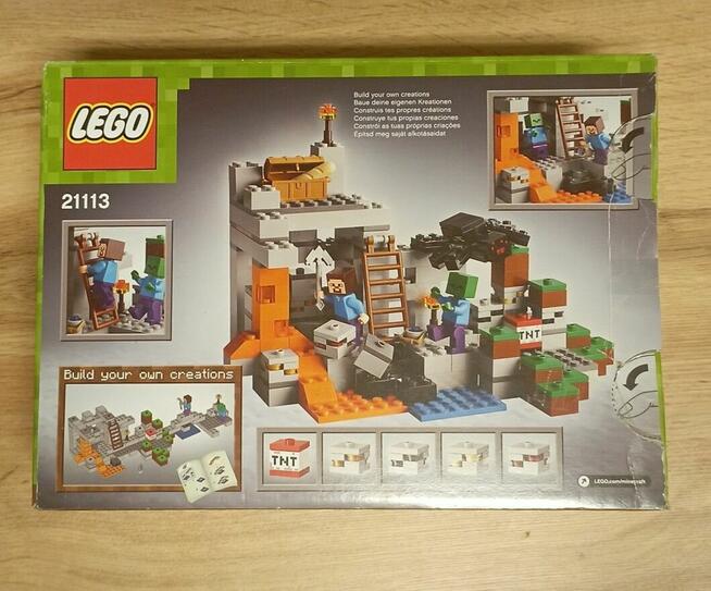 Klocki LEGO Minecraft 21113 Jaskinia