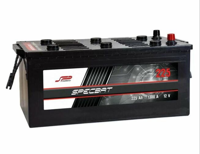Akumulator ciężarowy SPECBAT 225Ah 1300A EN LEWY PLUS