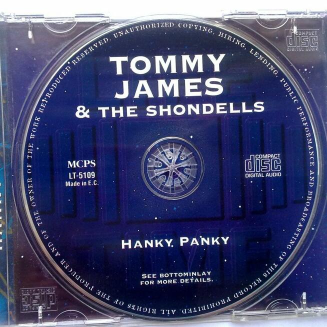 Tommy James & The Shondells. Płyta CD.