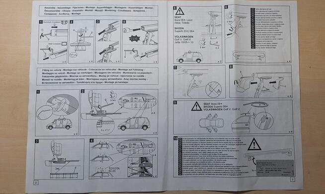 Bagażnik dachowy Mont Blanc 5002 A49