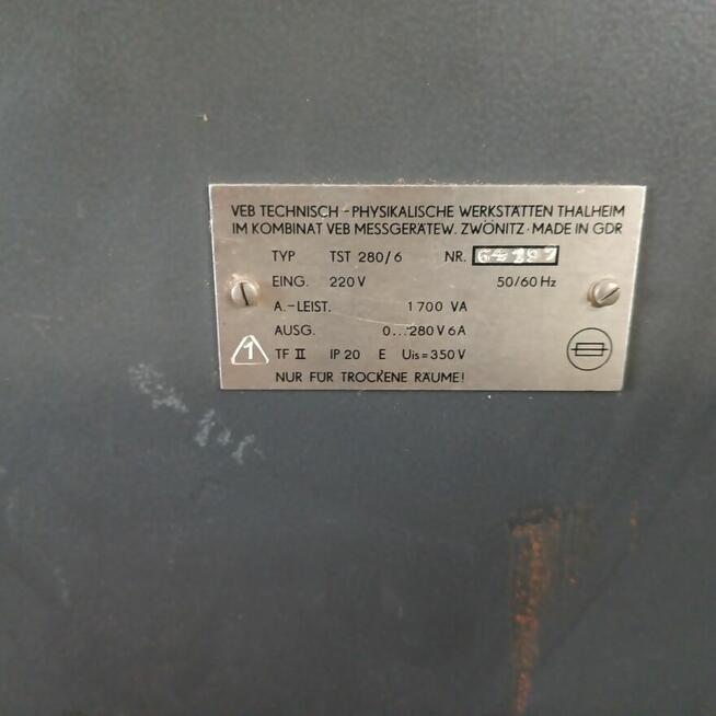 Autotransformator Stelltrtafo