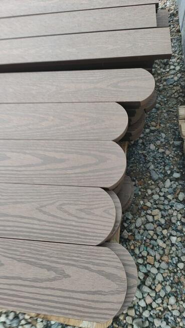 Sztachety ogrodzeniowe deski kompozytowe ogrodzenie decha