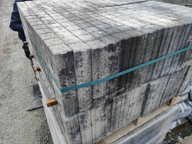 Obrzeże palisadowe palinea mix kolor tytan krawężnik dekor