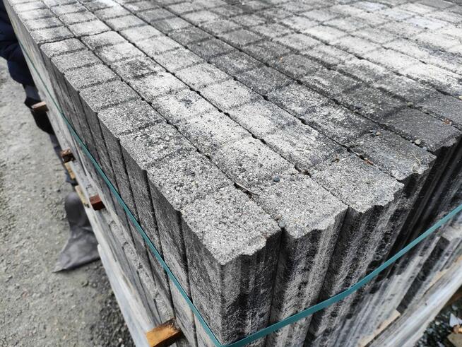 Obrzeże palisadowe palinea mix kolor tytan krawężnik dekor