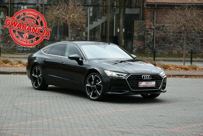 Audi A7 45TFSi 2022r. JAK NOWA B&O Virtual HeadUp Dociągi Radar 21"RS Fv23