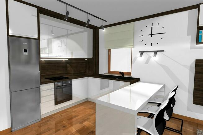 Projekt 3D Kuchni , wizualizacja