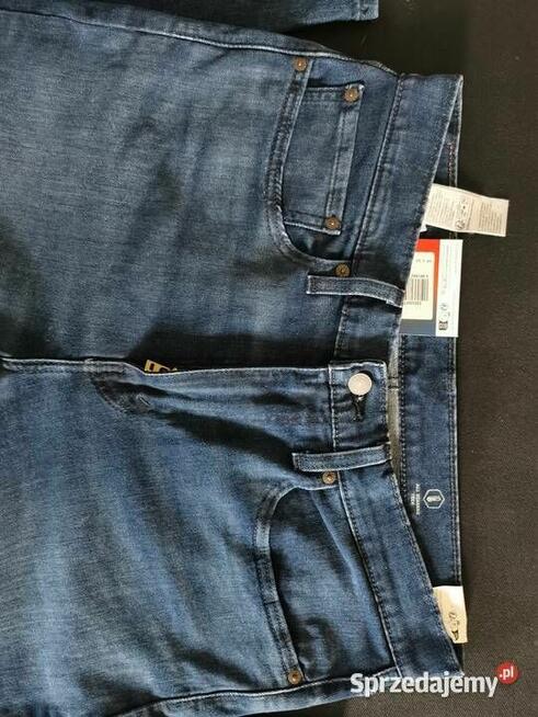 Levis 512 Slim Taper W34 L34 NOWE Jeansy piękny kolor