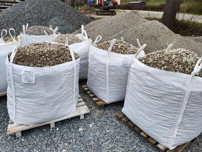 Kamień tłuczeń kliniec grys wysiewka otoczak do drenażu