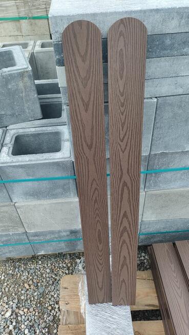 Sztachety ogrodzeniowe deski kompozytowe ogrodzenie decha