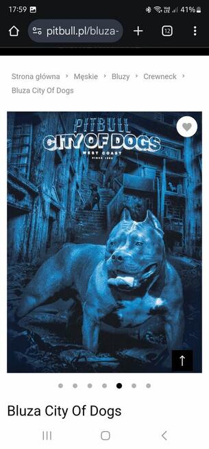 Bluza Pit Bull model City of Dogs 19