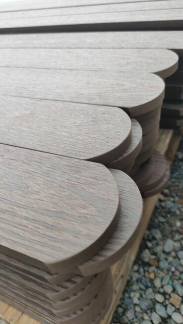 Sztachety ogrodzeniowe deski kompozytowe ogrodzenie decha