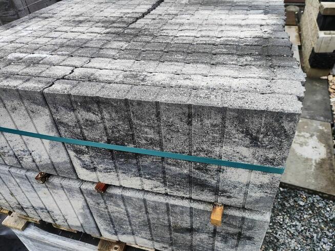 Obrzeże palisadowe palinea mix kolor tytan krawężnik dekor