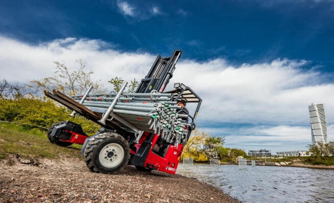 Terenowy Wózek widłowy Nowy 4x4 3,5 Tony 4WD Pełna Kabina