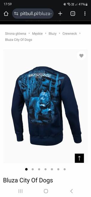 Bluza Pit Bull model City of Dogs 19