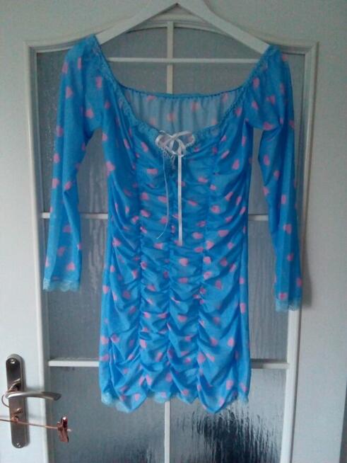 Seksi sukienka+stringi, XL