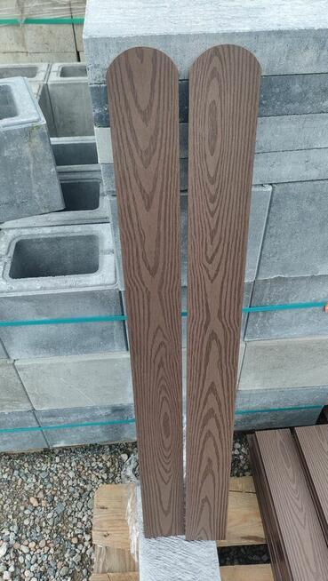 Sztachety ogrodzeniowe deski kompozytowe ogrodzenie decha