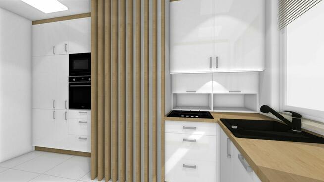 Projekt 3D Kuchni , wizualizacja