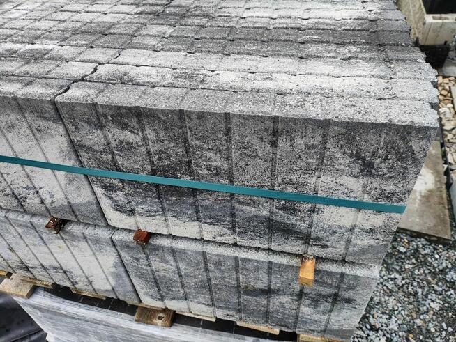 Obrzeże palisadowe palinea mix kolor tytan krawężnik dekor