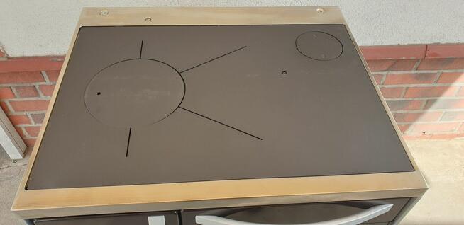 KUCHNIA NA DREWNO ROYAL 720 BRĄZ PRAWA