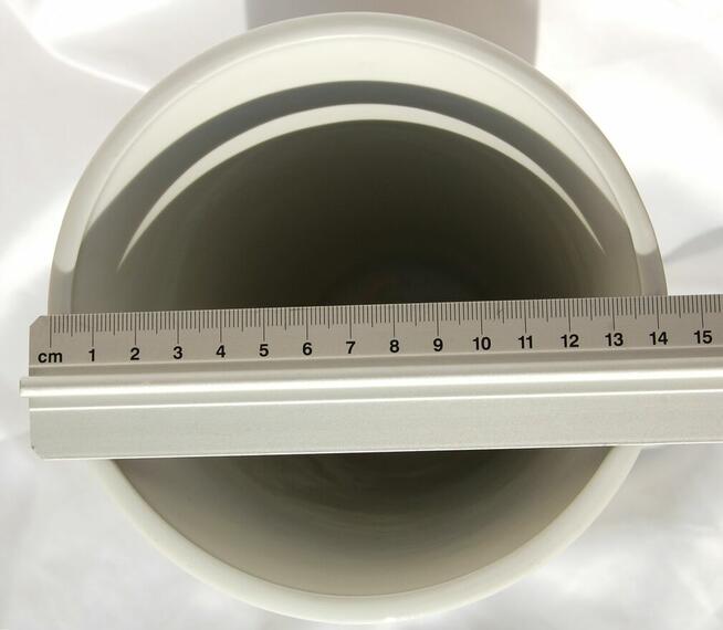 Klasyczny wazon, porcelana Ćmielów, błękitne pastelowe kwiat