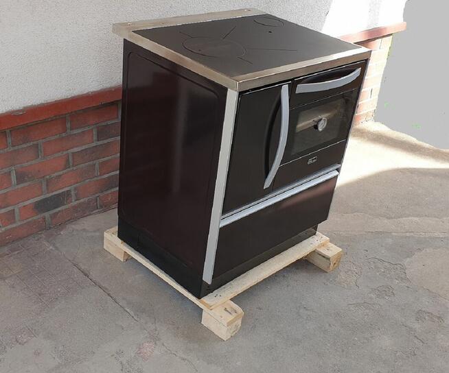 KUCHNIA NA DREWNO ROYAL 720 BRĄZ PRAWA