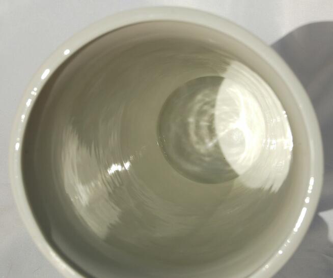 Klasyczny wazon, porcelana Ćmielów, błękitne pastelowe kwiat