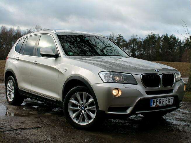 BMW X3 F25 2.0 D 184 KM 4X4 Xenon PANORAMA Dach NAVI Grzane FOTELE Skóra HAK