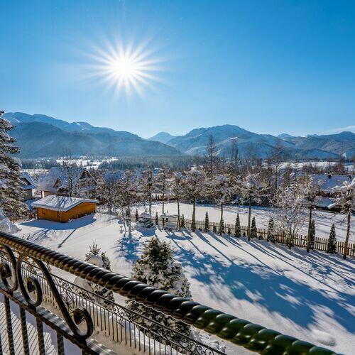 Willa Cztery Pory Roku, Zakopane, noclegi z widokiem, widok