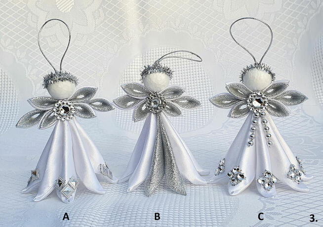 ANIOŁEK rękodzieło ozdoba prezent upominek