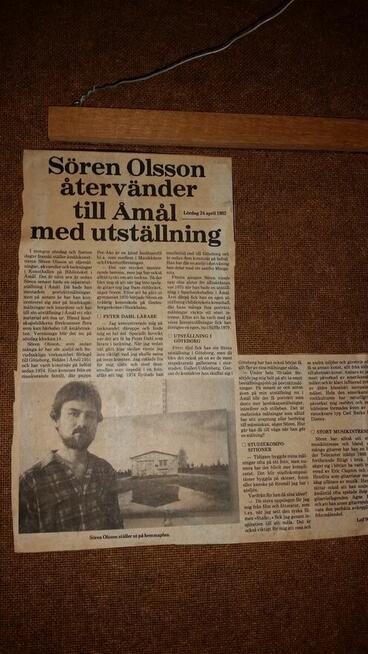 Portret - obraz olejny Sören Olsson