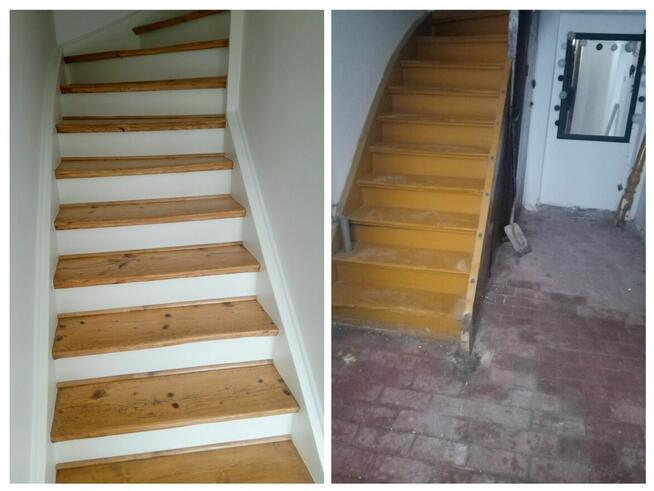 Cyklinowanie podłóg, schody OlsztynOstródaBiskupiec