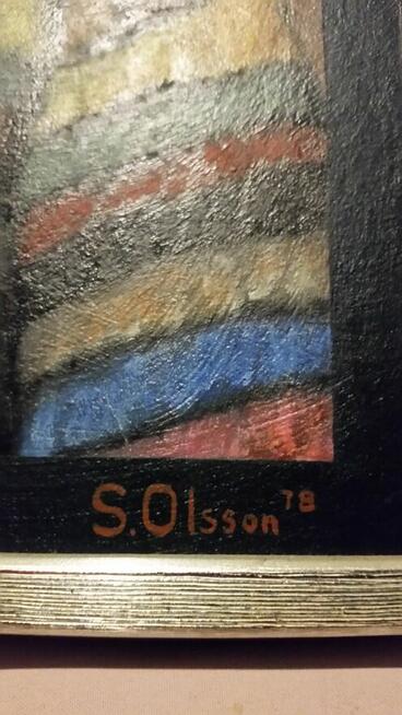 Portret - obraz olejny Sören Olsson