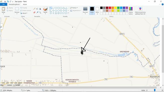 Sprzedam 57 ar łąk pomiędzy Stawiszyce ,Koniecmosty , Jurków