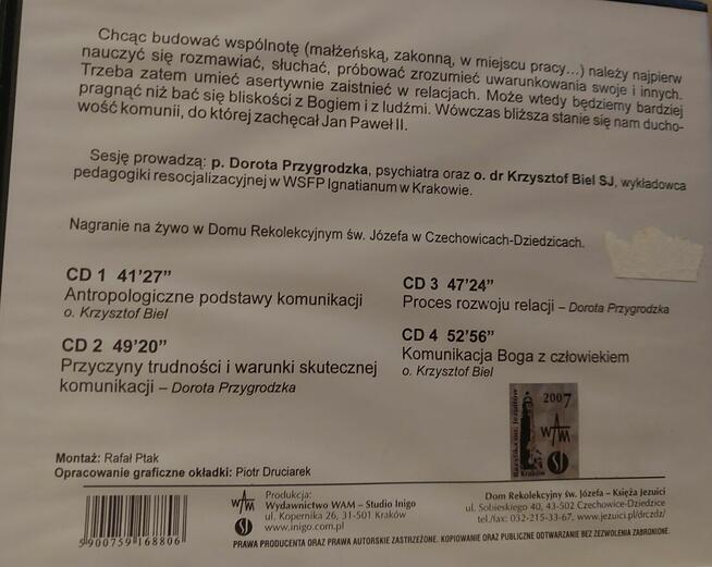 Cd sprzedam na temat Komunikacji w relacjach