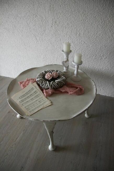 Stolik okolicznosciowy, stolik boczny, Shabby/Country Style