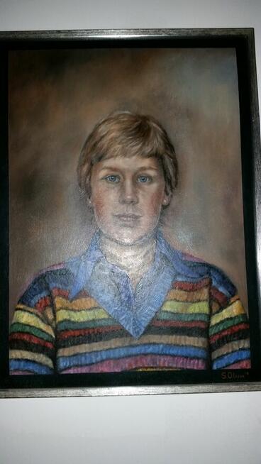 Portret - obraz olejny Sören Olsson