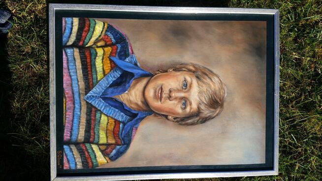Portret - obraz olejny Sören Olsson