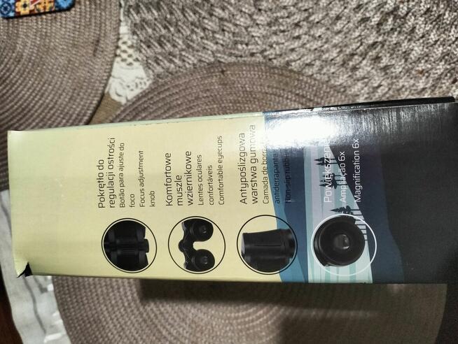 Nowa lornetka 6x50 +torba, smycz-nie rozpakowana