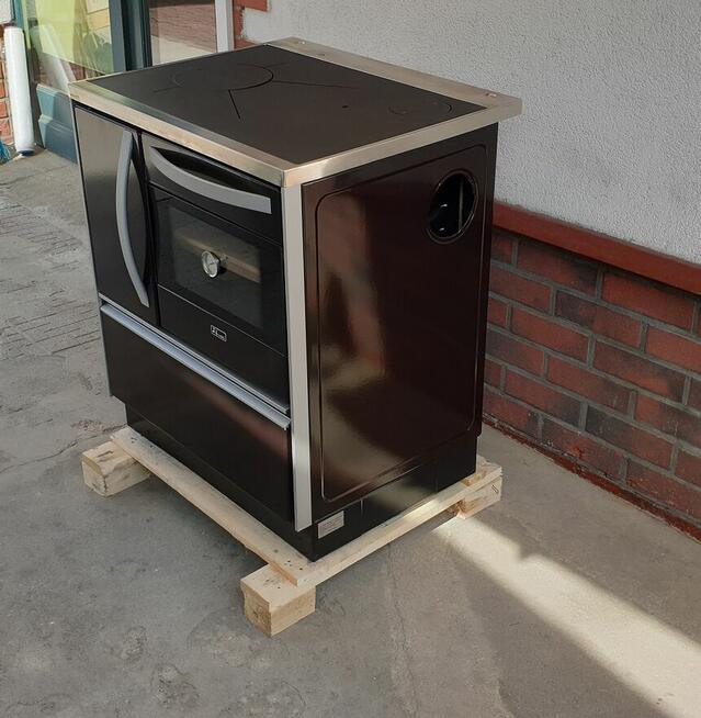 KUCHNIA NA DREWNO ROYAL 720 BRĄZ PRAWA